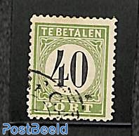 Postage due 40c, type III, used