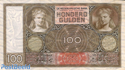 100 Gulden 1930 (Robertson/Rost v. Tonningen)