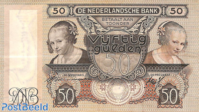 50 Gulden 1941