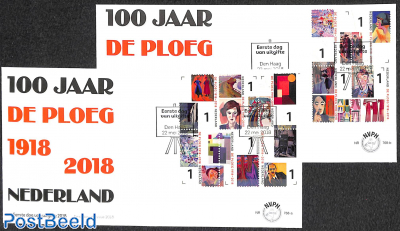 100 years de Ploeg FDC 768a+b
