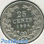 25 cents 1904