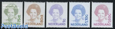 Definitives, coil stamps 5v