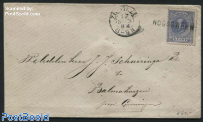 Letter from Noordgouwe (Langstempel) to Groningen