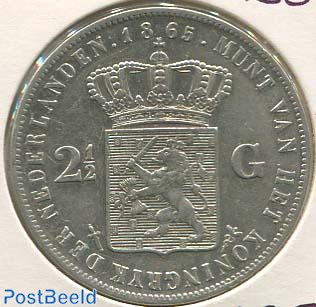 2½ Gulden 1865
