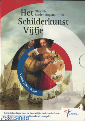Proofset 5 Gulden Schilderkunst (Painting Art)