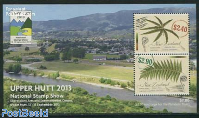 Upper Hutt Stamp Show s/s