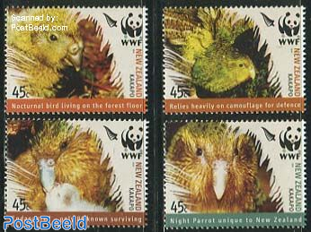 WWF, Kakapo 4v