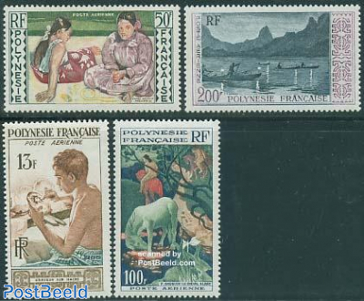 Airmail definitives 4v