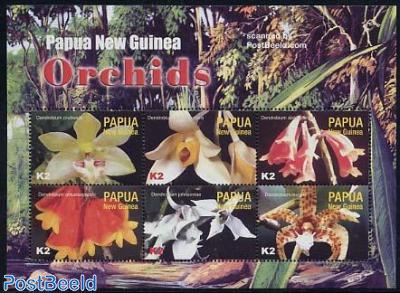 Orchids 6v m/s, Dendrobium Cruttwellii