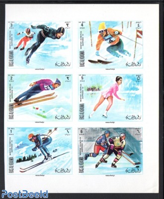 Olympic Winter Games 6v [++], Imperforated