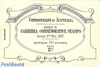 Canberra booklet