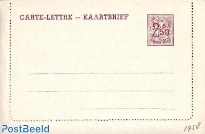 Card letter 2.50 (F-N)