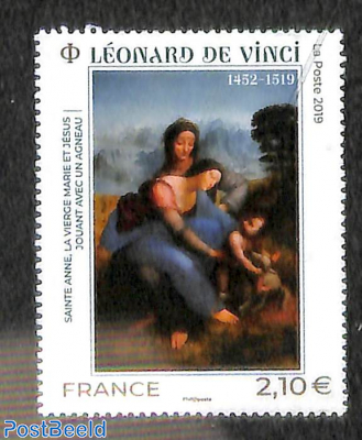 Francobollo 2019 Francia Leonardo Da Vinci 1v 2019 Filatelia Postbeeld It Negozio Di Francobolli Online Collezionismo