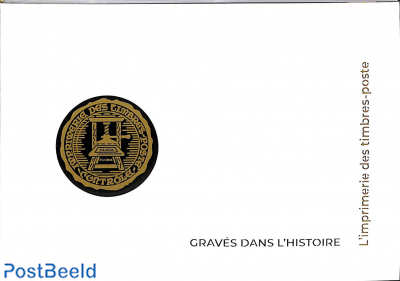 50 years LÍmprimerie des timbres-poste booklet