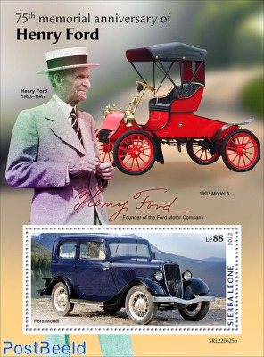 75th memorial anniversary of Henry Ford