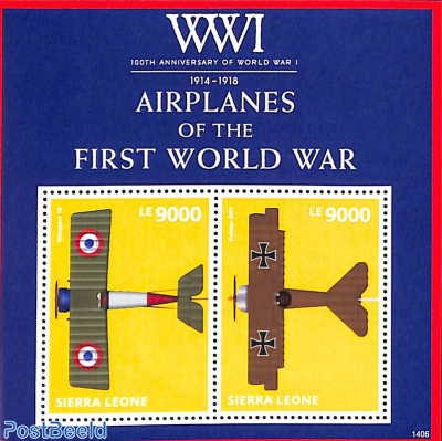 Airplanes of WW I 2v m/s