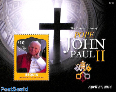 Bequia, Pope John Paul II s/s