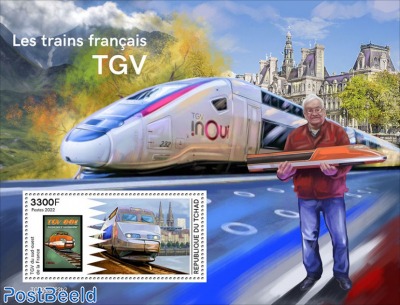 French TGV trains