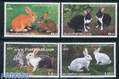 Thaipex, rabbits 4v