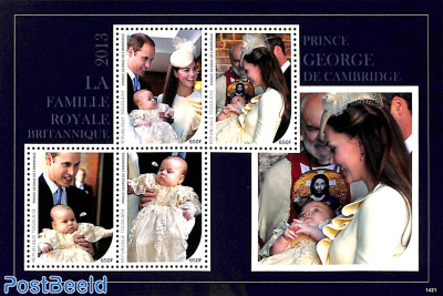 Birth of Prince George 4v m/s