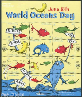 World Ocean Day, Dr. Seuss 12v m/s