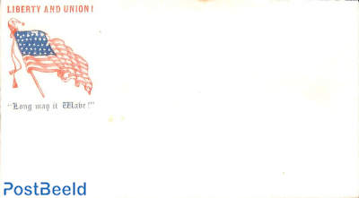 Civil war envelope, Liberty and Union