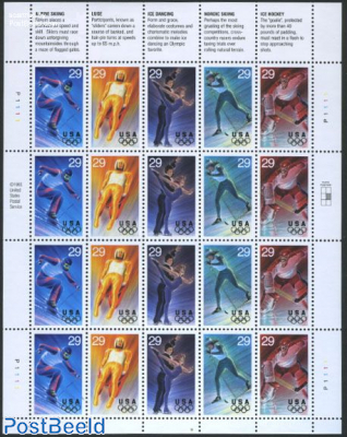 Olympic winter games m/s (with 4 sets)