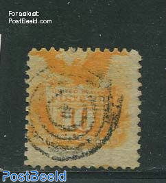 10c. Orange, used