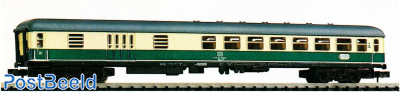 DB Beige/Blue Express Passenger Coach 2nd Class with Baggage Section