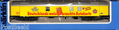 DB Advertisement Coach "Deutschlands meistgebrauchte Autokarte"