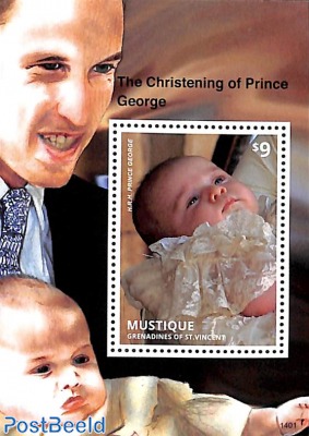 Mustique, The Christening of Prince George s/s