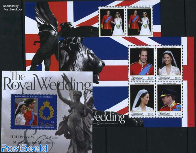 Royal wedding, William & Kate 3 s/s