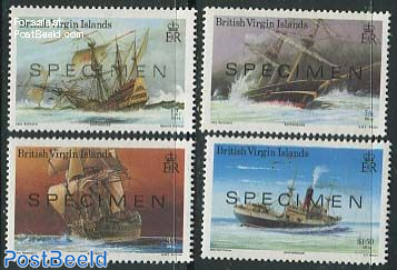 Shipwrecks 4v, SPECIMEN