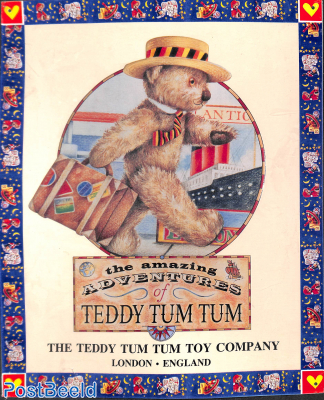 Tin Plate, Teddy Tum Tum, 31x38.5cm