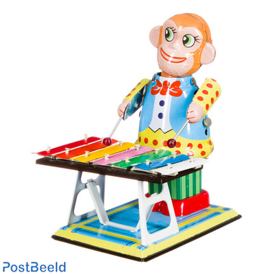 Monkey playing Xylophone