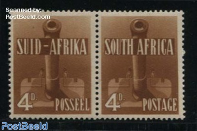 4p, Pair, Stamp out of set