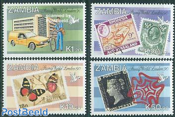 Stamp world London 4v