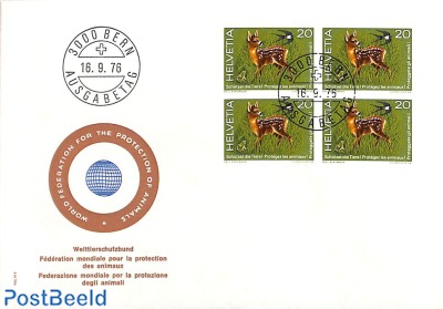 Animal protection, FDC [+]