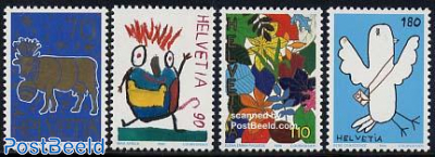 Stamp design 4v