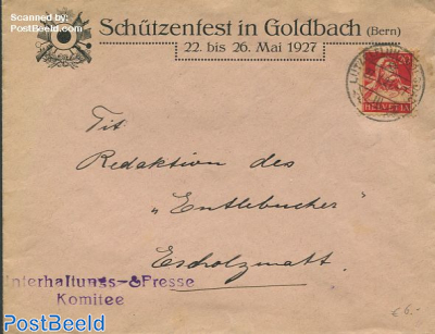 Envelope from Bern