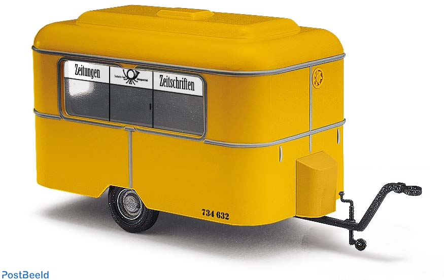 Nagetush Sales trailer Deutsche Post Newspaper delivery Filatelia PostBeeld Negozio di Francobolli Online Collezionismo