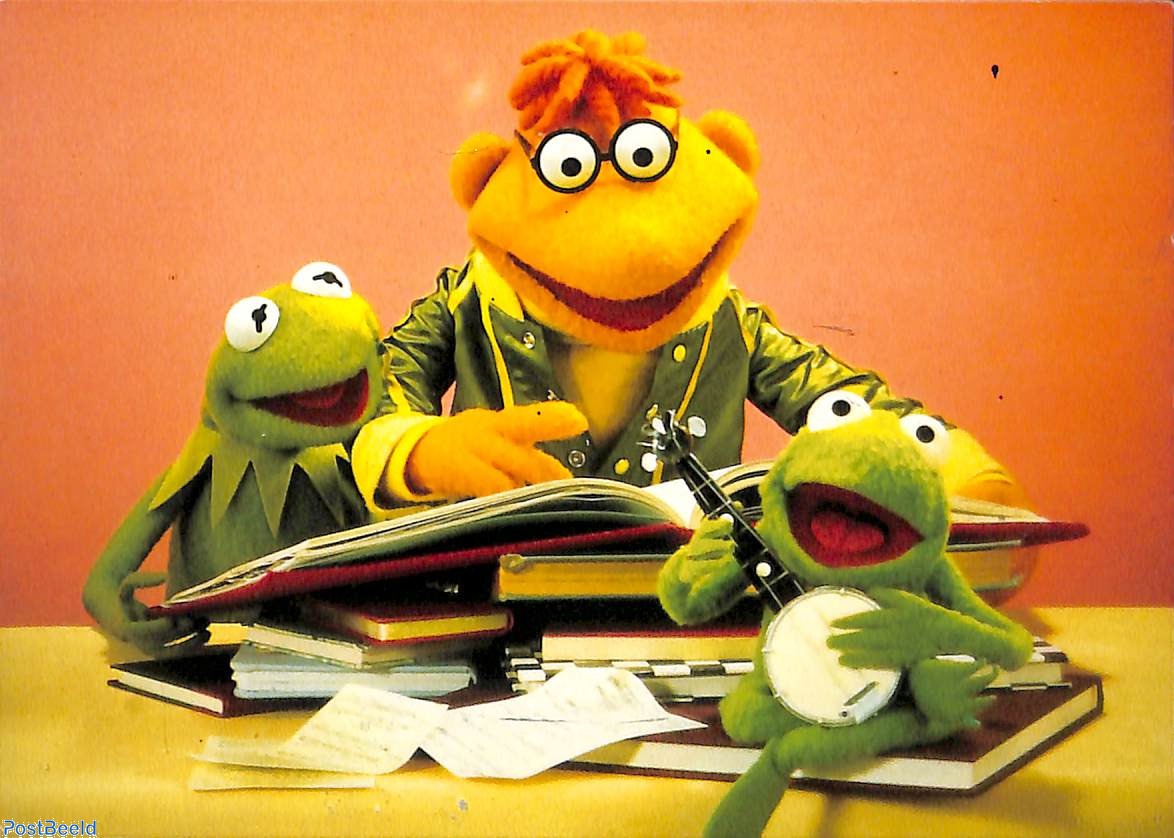 Kermit Scooter And Robin Filatelia Postbeeld It Negozio Di Francobolli Online Collezionismo