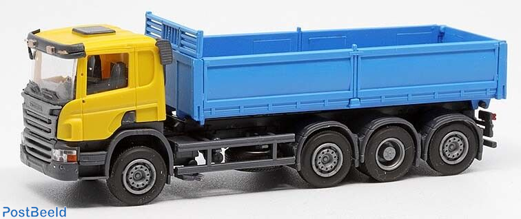 Blue dump truck toy shop