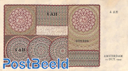 25 Gulden 1943 (1 digit 2 letters 6 digits)