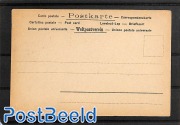 Postcard 'Postzegeltaal', Stamp language